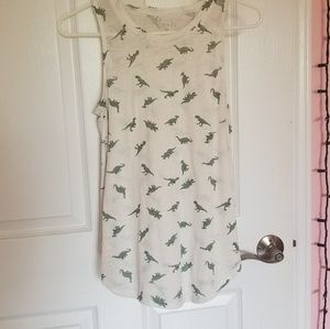 Dinosaur tank top